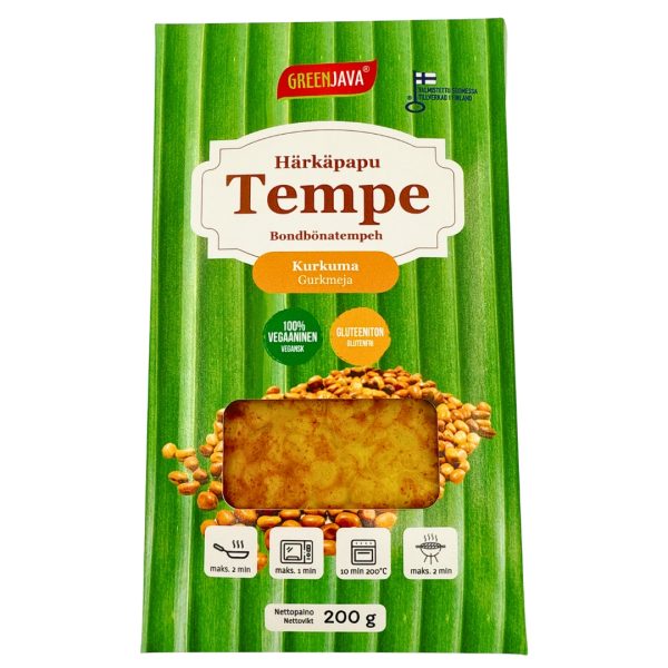 Härkäpaputempe kurkuma, GREENJAVA®